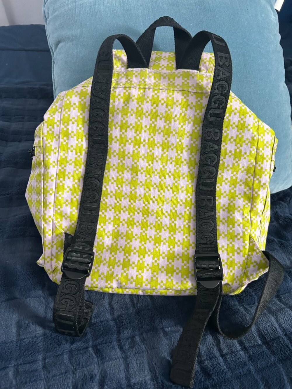 Baggu Drawstring Nylon Backpack - Picture 3 of 4